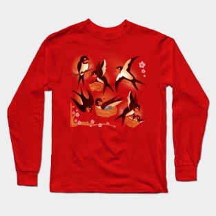 Swallow Life Long Sleeve T-Shirt